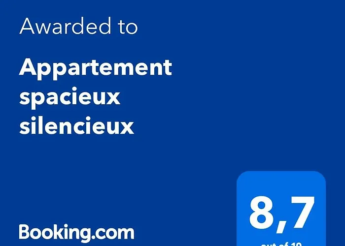 Appartement Spacieux Silencieux